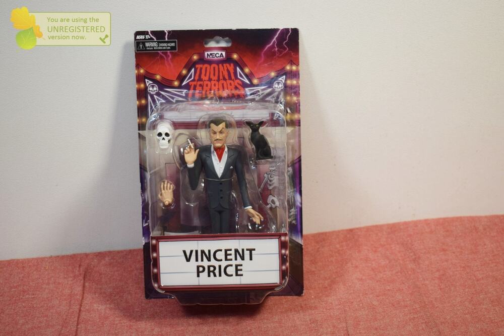 NECA Toony Terrors Vincent Price 6-Inch Action Figure